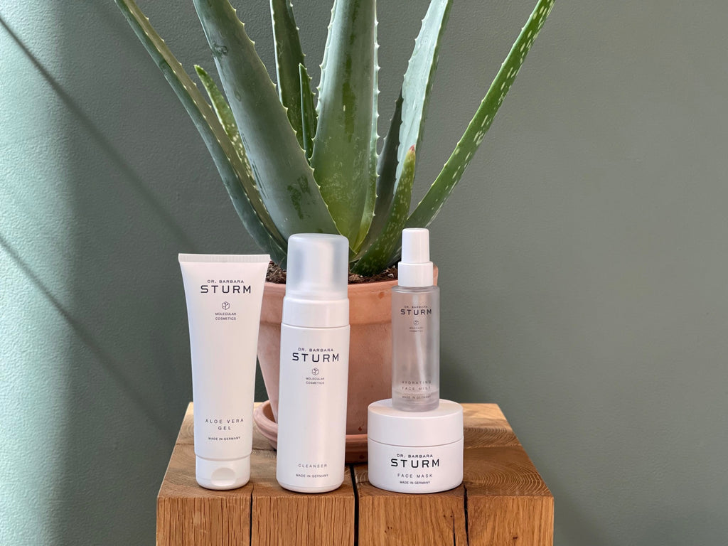 Produkter fra Dr. Barbara Sturm med aloe vera