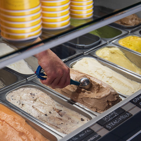 papier adresses glacier été glace cône plage soleil chaleur gastronomie