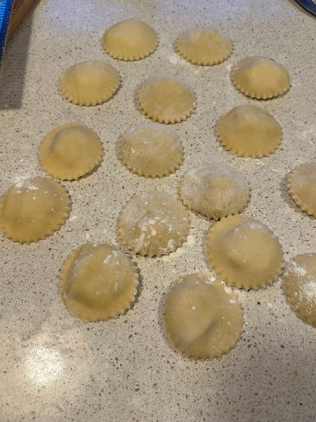 recette gastronomie food raviolis