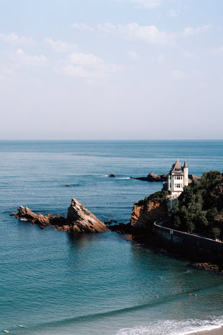 biarritz pays basque mer océan soleil été vague