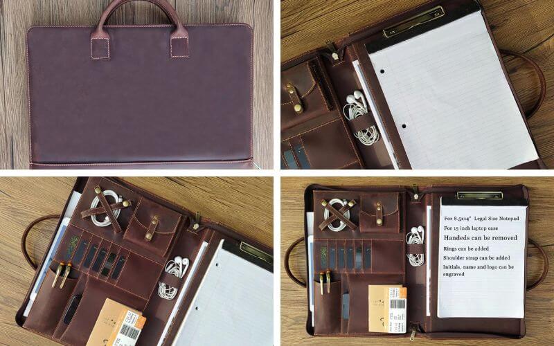 AlexLeatherStudio Personalized Leather Portfolio