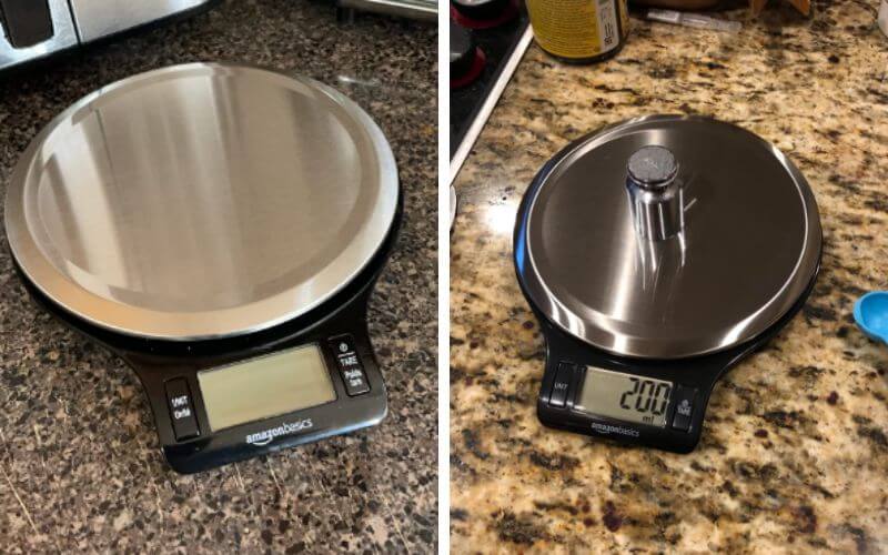 Amazon Basics Stainless Steel Digital Kitchen Scale