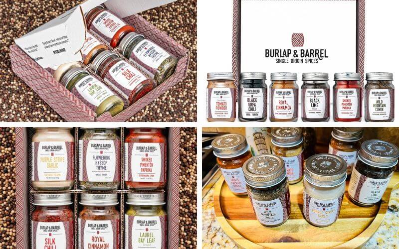 Burlap & Barrel Fundamentals Collection Single Origin Spices