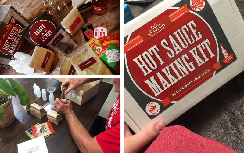 DIY Gift Kits Hot Sauce Making Kit