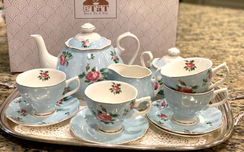 Floral Tea Set