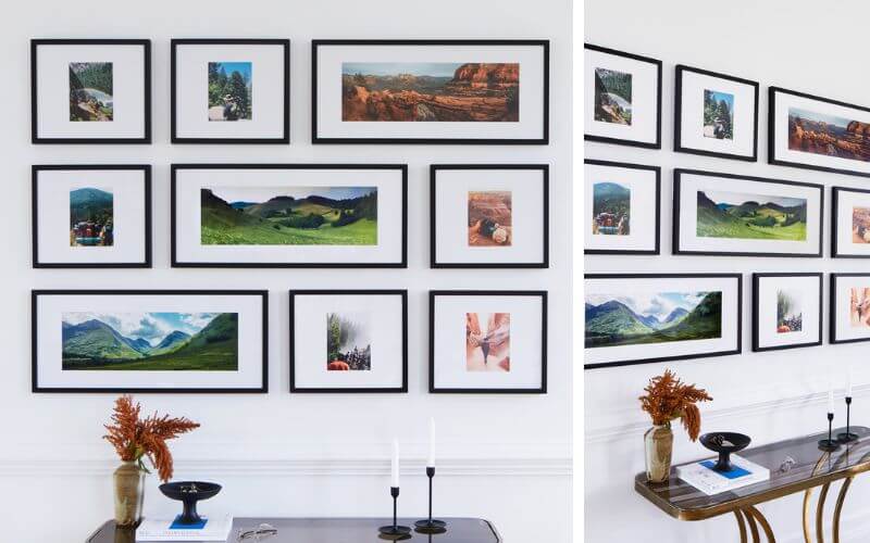 Framebridge Landscape Grid Gallery Wall