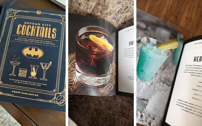 Gotham City Cocktails Book: Official Handcrafted Food & Drinks From the World of Batman