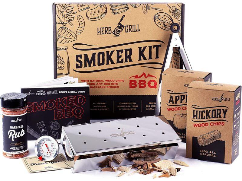 Herb & Grill 8 Piece BBQ Cooking Gift Set