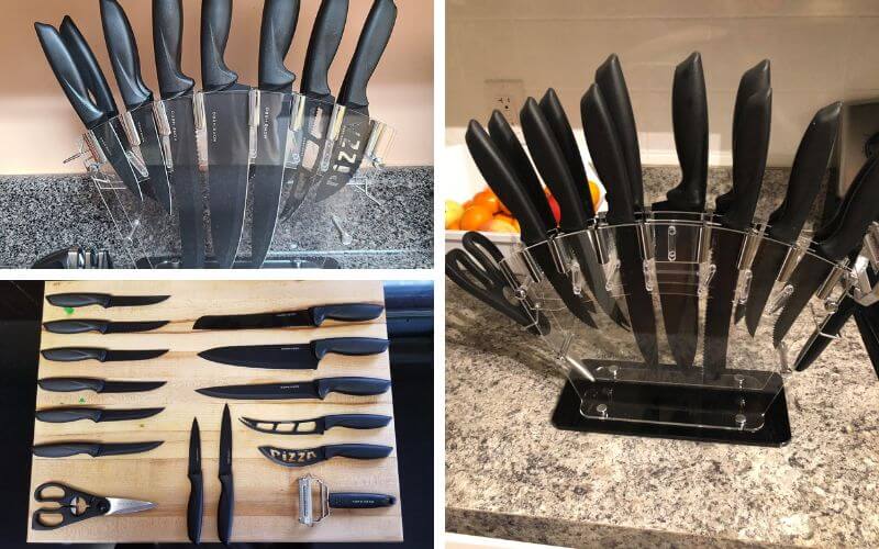 Home Hero 17-Piece Kitchen Knife Set