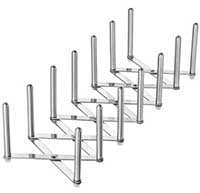 Ikea VARIERA Pot Lid Stainless Steel Organizer