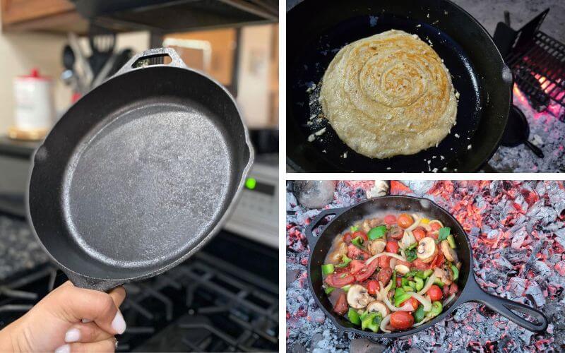 Lodge L8SK3 Pre-Seasoned Cast Iron Skillet