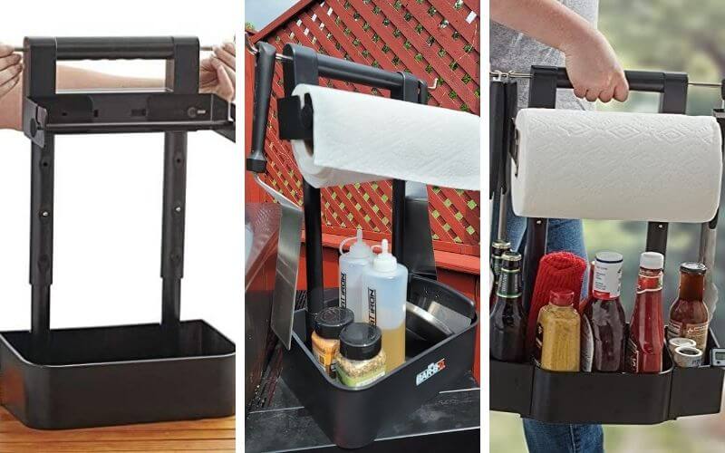 Mr. Bar-B-Q Adjustable Barbecue Caddy