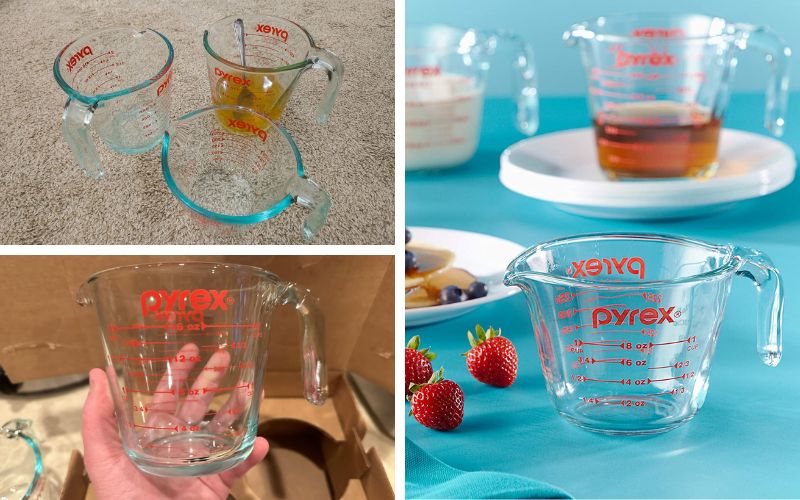 Pyrex 3-Piece Glass Prepware Measuring Cup Set