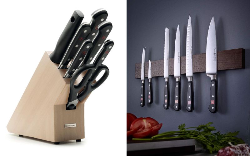 Wüsthof Classic 8-Piece Knife Block Set