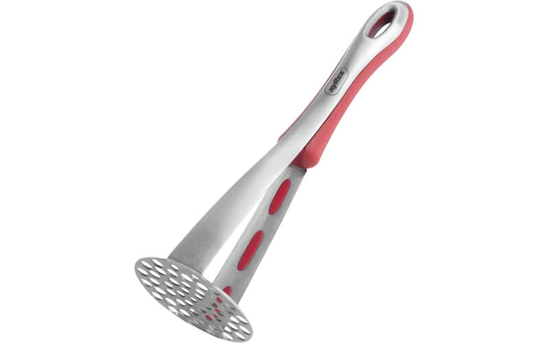 Stainless Steel Potato Masher, Potato Ricer with Durable Sturdy Grips, Perfect for Efficiently Making Mashed Potatoes, Guacamole, Egg Salad