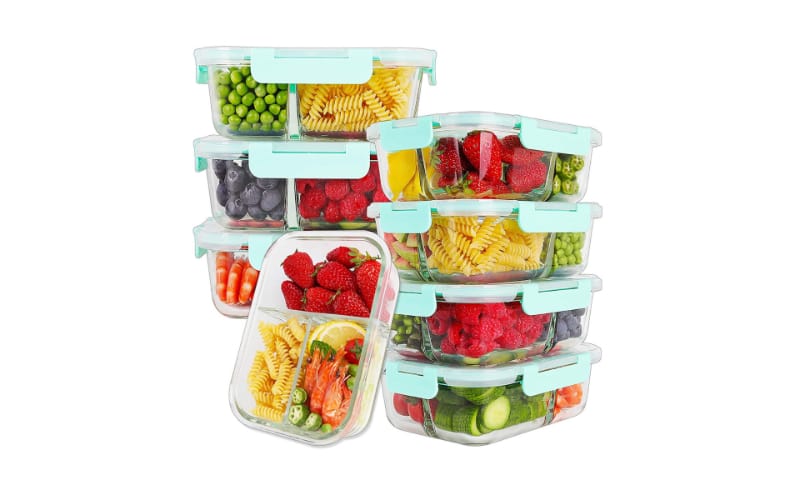 Bayco Glass Meal Prep Containers