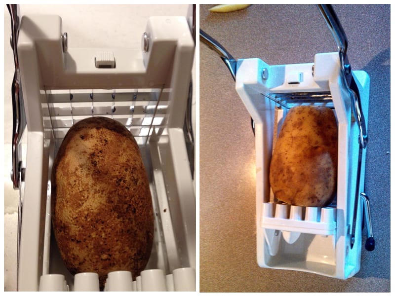 Decided to make sweet potato fries with my new fry cutter… : r/Wellthatsucks