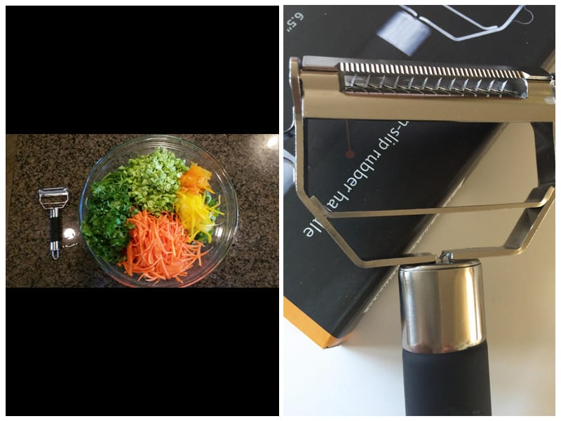 Strip² - Julienne and Vegetable Peeler - clever multi-functional