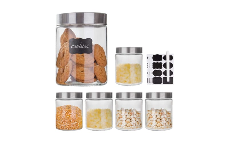 Flrolove Glass Storage Jars