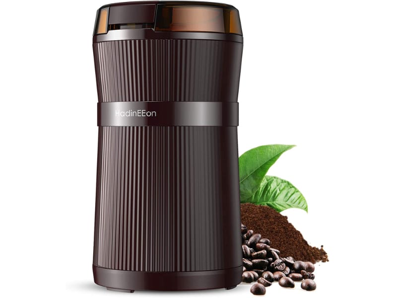 HadinEEon Electric Grinder with Stainless Steel Blade and Bowl