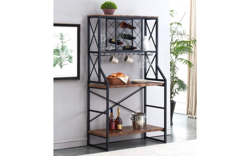 HOMYSHOPY Wine Bakers Rack