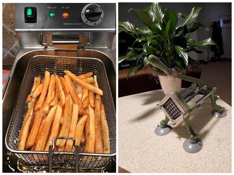 Product Review: Cutting Sweet Potato Fries using Sedhoom 12-in-1 Vegetable  Chopper 