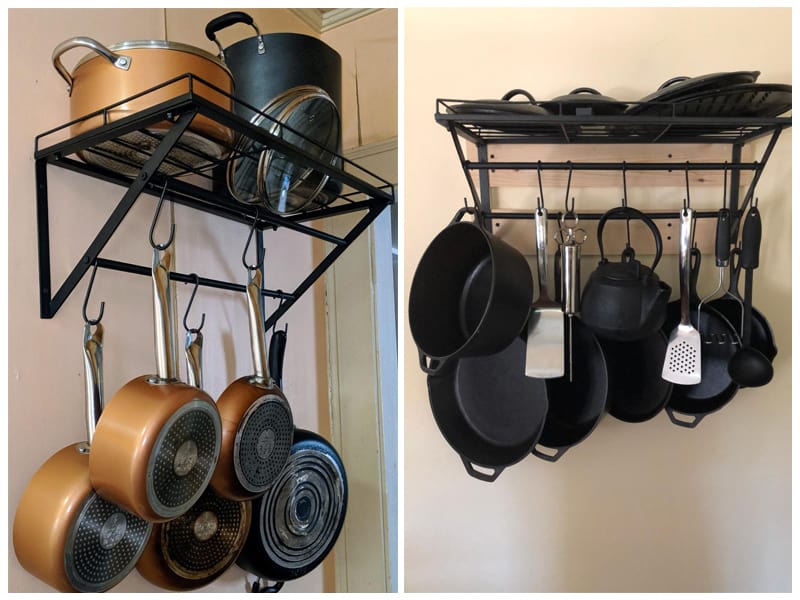 15 Pot Rack Ideas to Store All Your Cookware in Style