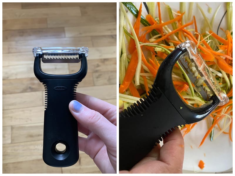 Strip² - Julienne and Vegetable Peeler - clever multi-functional tool  juliennes in one effortless stroke. Innovative and colourful Kitchen  Utensils and gadgets by Üutensil