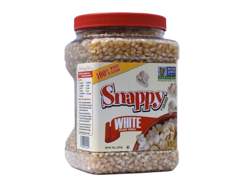 Snappy White Popcorn