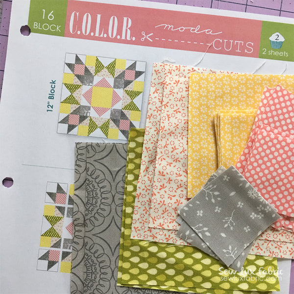 Dessert Sampler Block 16 – Sew Lux Fabric