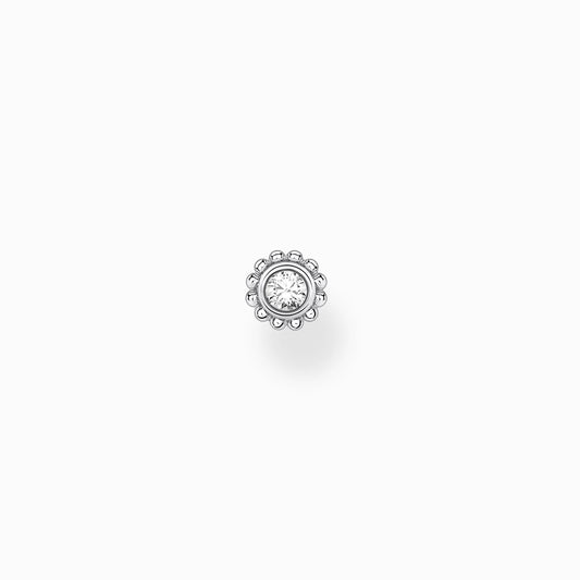 Thomas Sabo Sterling Silver Cubic Zirconia Padlock Single Stud Earring –  Judith Hart Jewellers