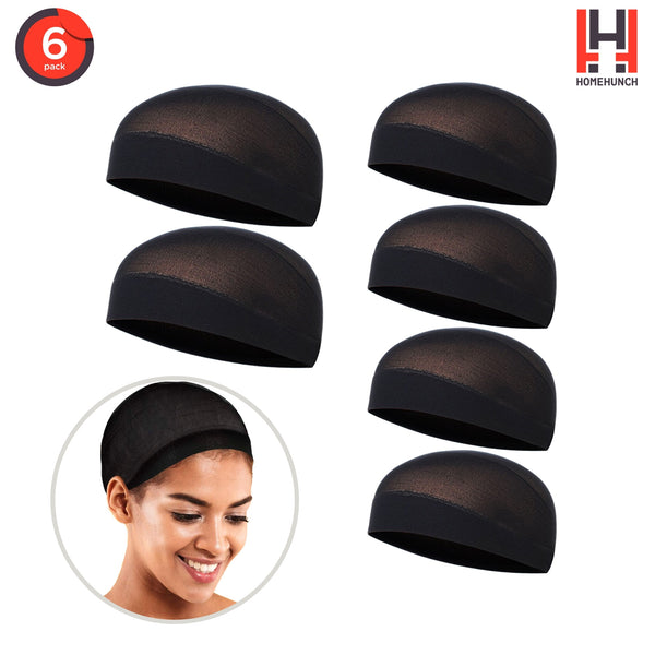 HomeHunch Stocking Wave Cap Durag 3 Pack Set Hair Compression for