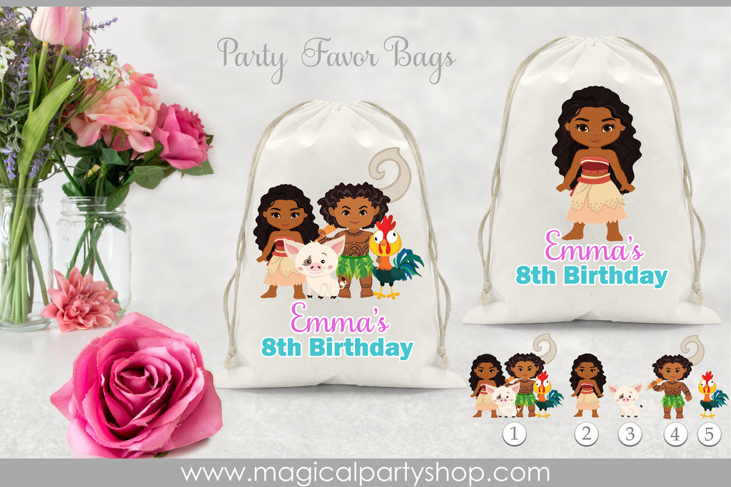 Princess Party Favor Bags, Princess Birthday Party Favors