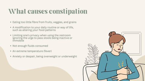 What causes constipation: