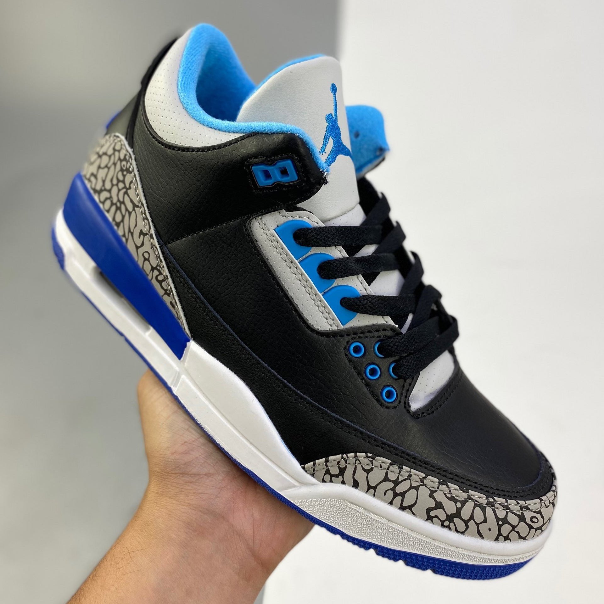 Nike Air Jordan 3 Retro Sport Blue Sneakers Shoes