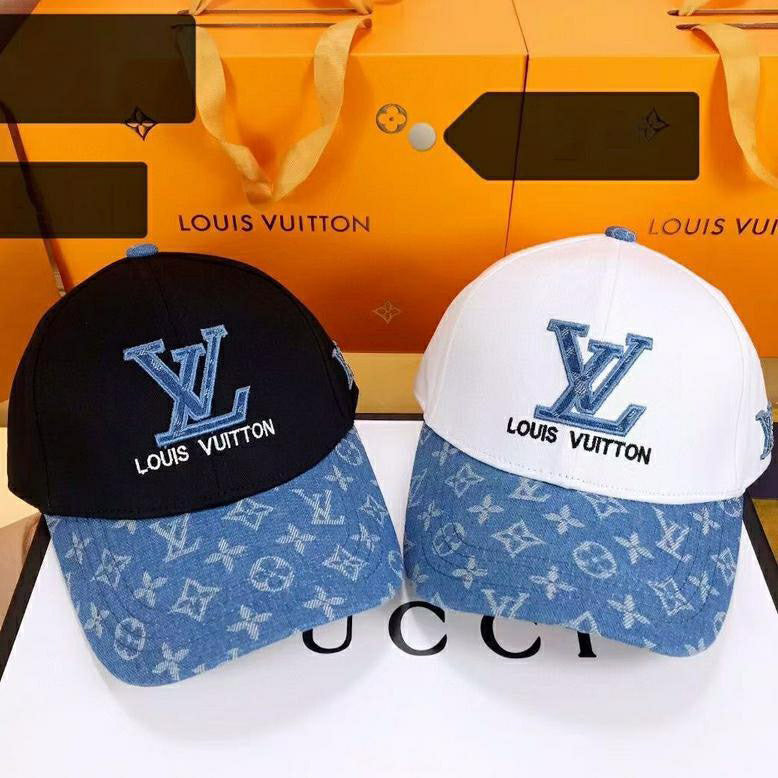LV Louis Vuitton Hot Sale Embroidery Letters Logo Stitching Colo