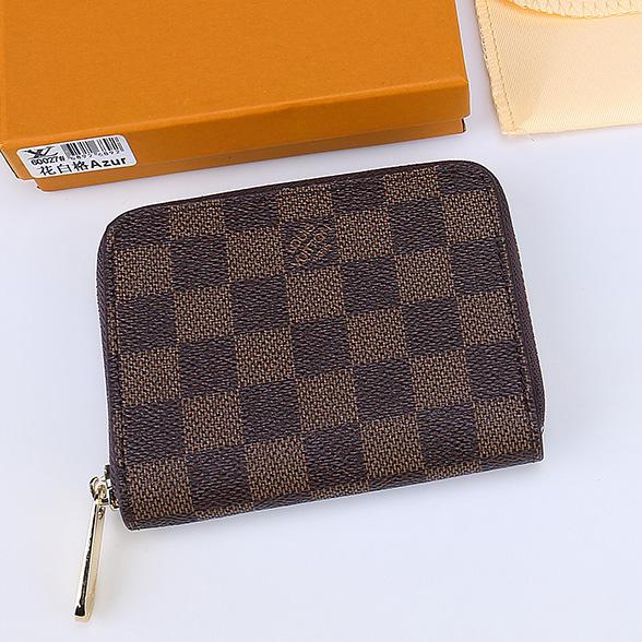 Louis Vuitton LV Classic Leather Print Wallet Purse