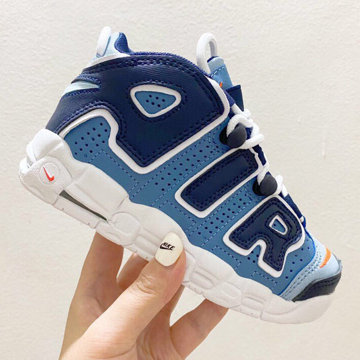 Nike Air More Uptempo Girls Boys Children Child Air Cushion Sport Shoes Basketball Shoes