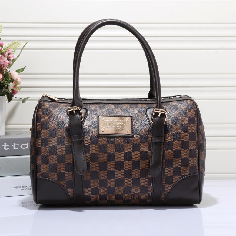 Louis Vuitton LV Fashion Leather Handbag Satchel Tote