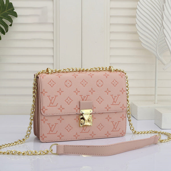 Louis vuitton LV New Fashion Bag Retro Casual Shoulder Bag Chain Crossbody Versatile Luxury Women