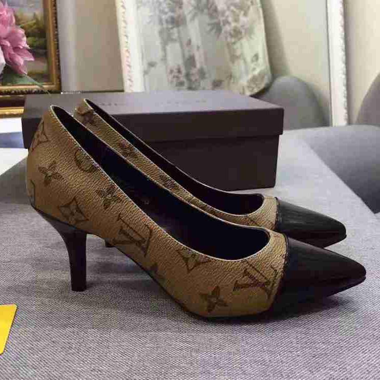 LV Louis Vuitton Women Heels Shoes