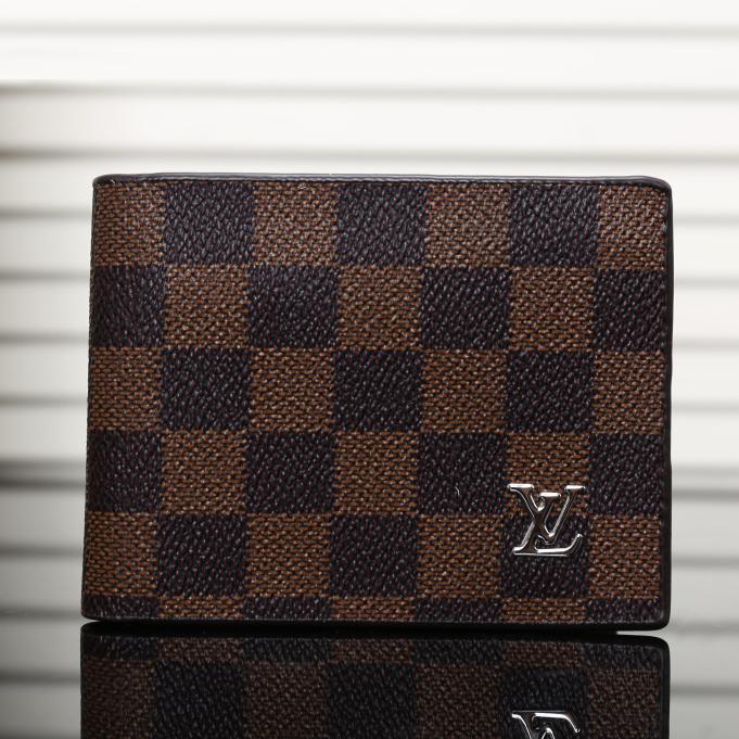 Louis Vuitton LV Men Leather Purse Wallet