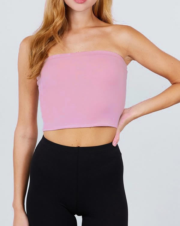 Shorty Smooth Crop Tube Top | Shorty Apparel