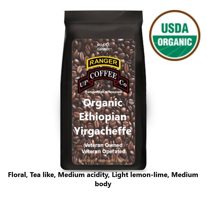 Organic Ethiopian Yirgacheffe Coffee