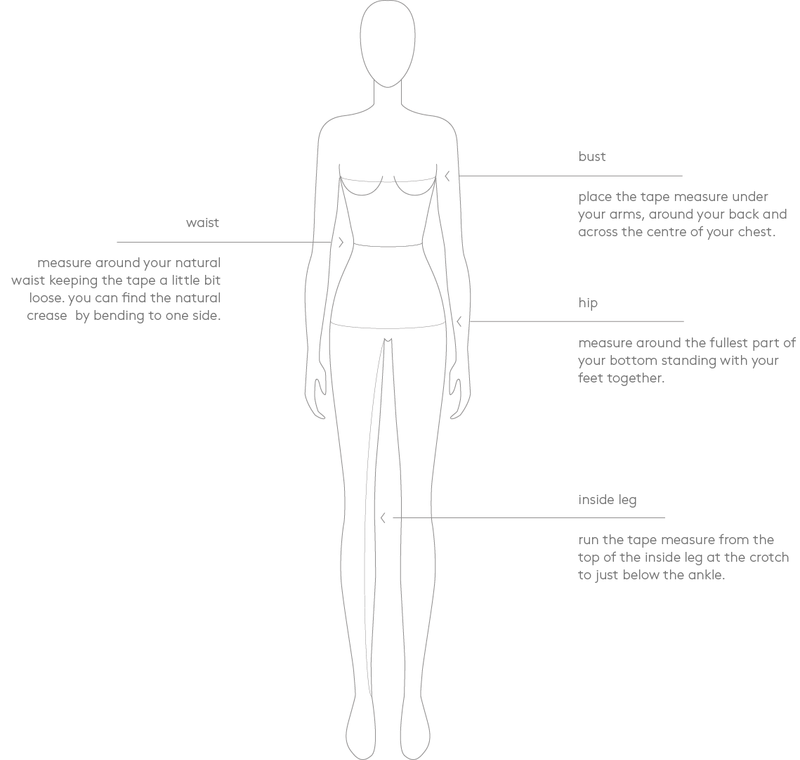 Inside Leg - Measurement Diagram