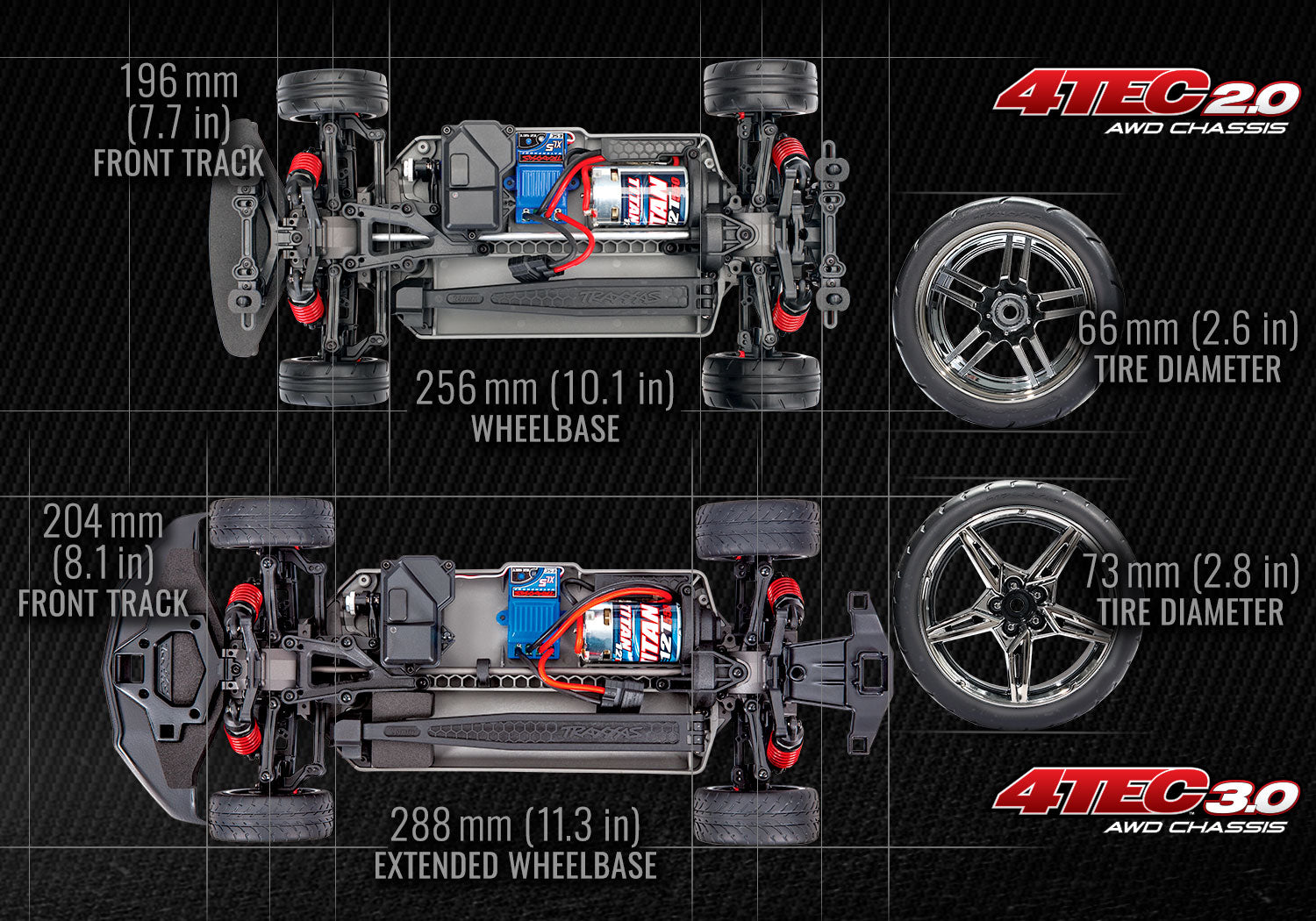 traxxas 4 tec 3.0 tires