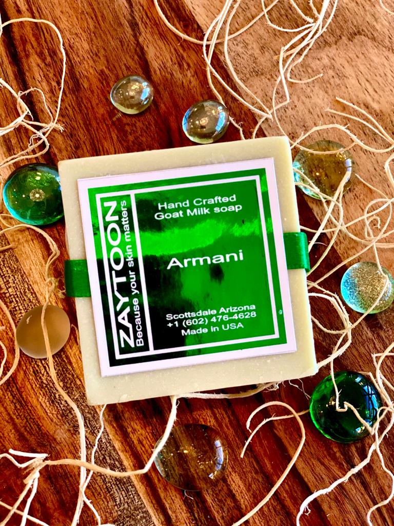 Goat Milk Soap - Armani – ZaytoonProducts