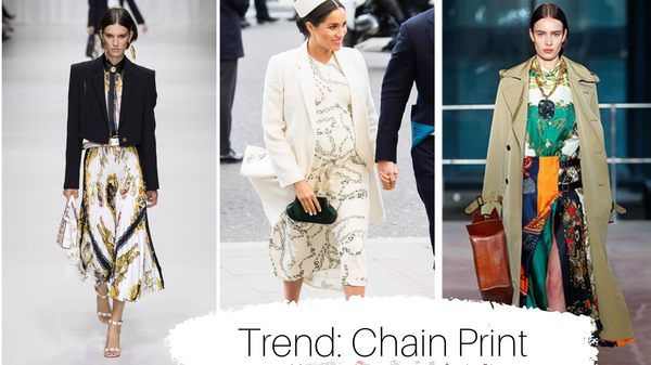 Fall 2019 Fashion Trends: Chain Print
