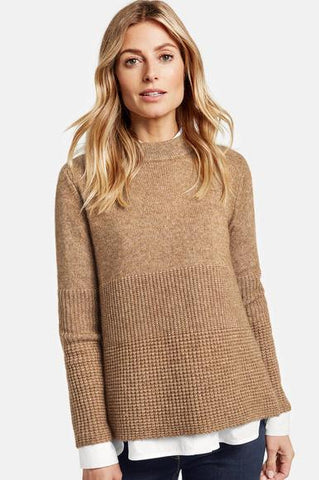 Textured Knit Sweater by Gerry Weber