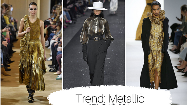 Fall 2019 Fashion Trends: Metallic